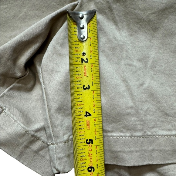 Tommy Hilfiger Classic Stretch Shorts Womens Sz 14 Flat Front Chino Below waist - Picture 4 of 16